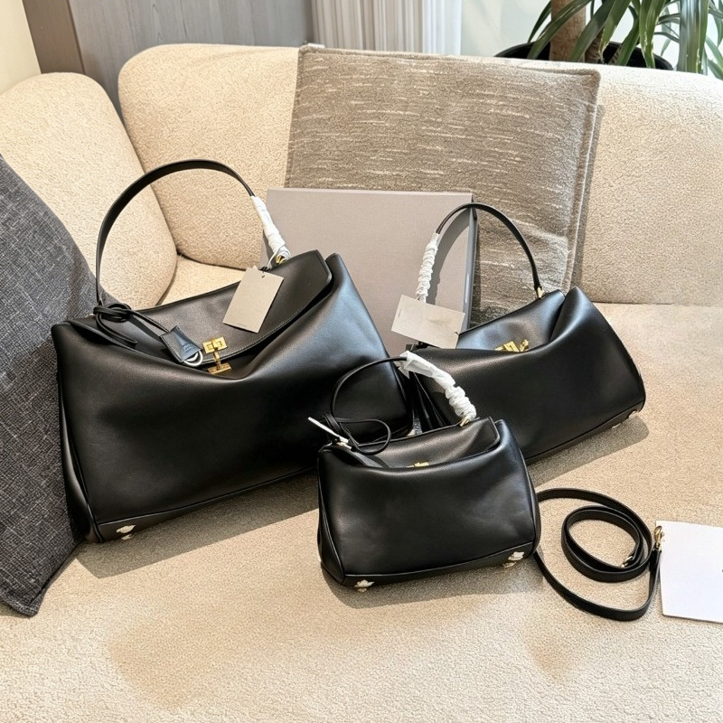 Luxury Bags Made - Multi Size Soft Genuine Cowhide Tote