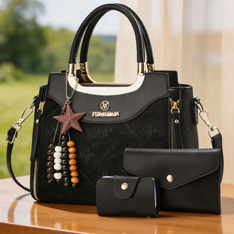 Luxury Bags For Women - Stylish women's handbag, solid color, luxury,