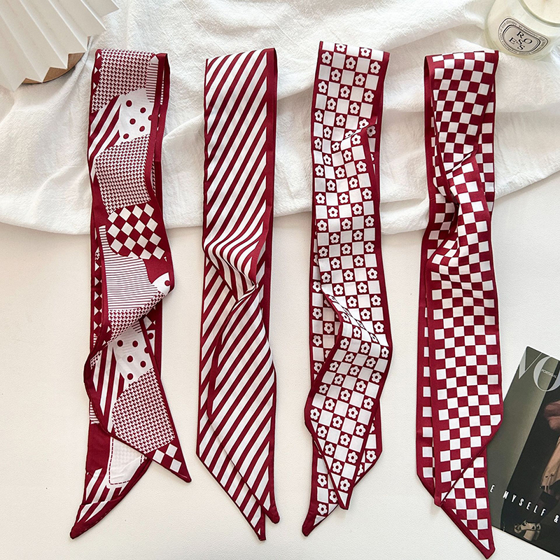 Luxury Bags Brands For Women - 2026 New Luxury Brand Scarf Red