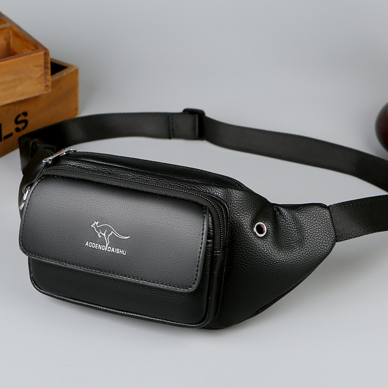 Luxury Bags Made - Luxury Brand Waist Bag Men Leather