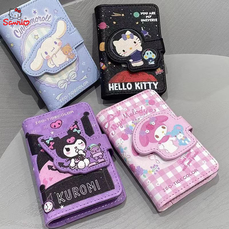 Accordion Wallet Zip - Anime Hello Kitty Card Bag Cinnamoroll