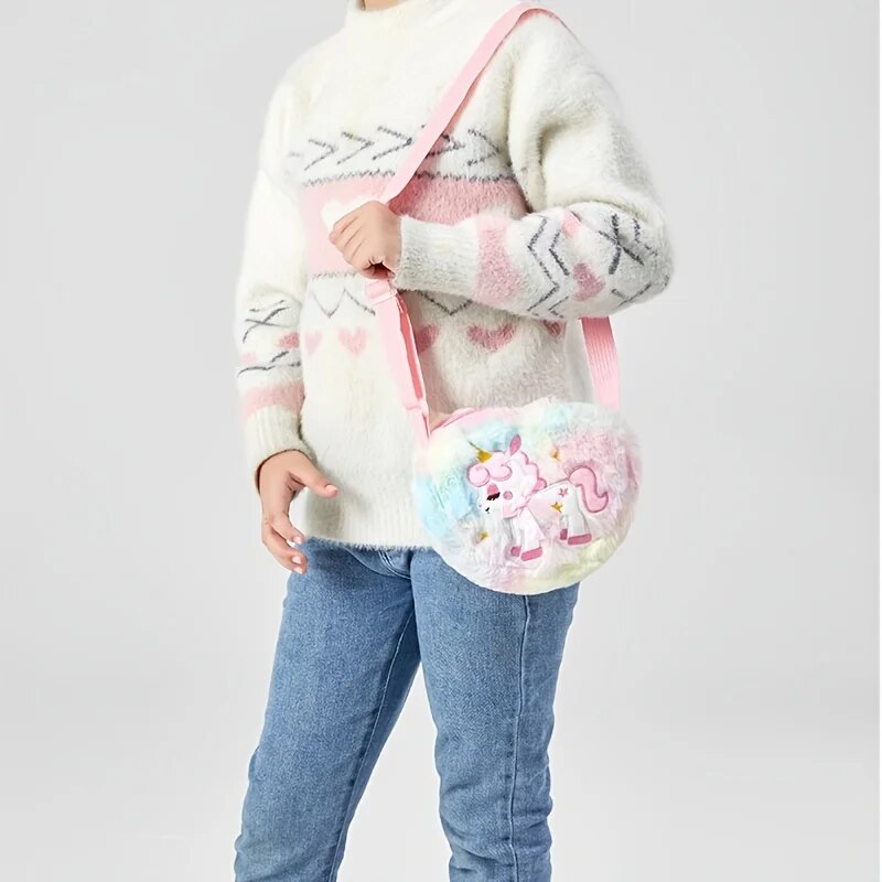 Cute Unicorn For Girls Plush H - Accordion Wallet Zip recensione e prezzo