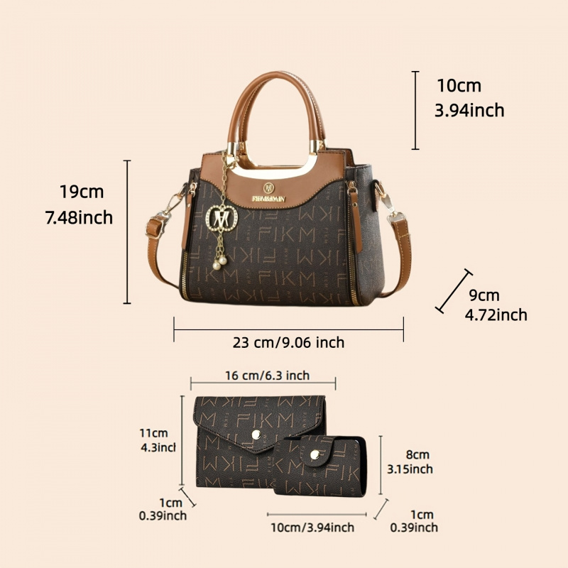 3-piece set of light luxury hi - Luxury Bags For Women recensione e prezzo