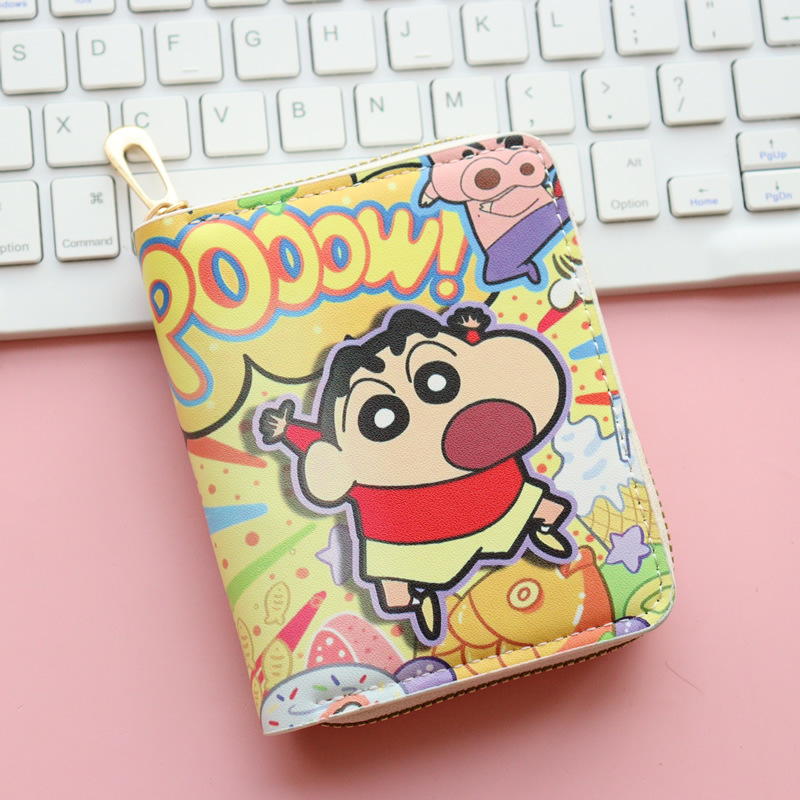 2025 New Crayon Shin-chan Cute - Accordion Wallet Zip recensione e prezzo