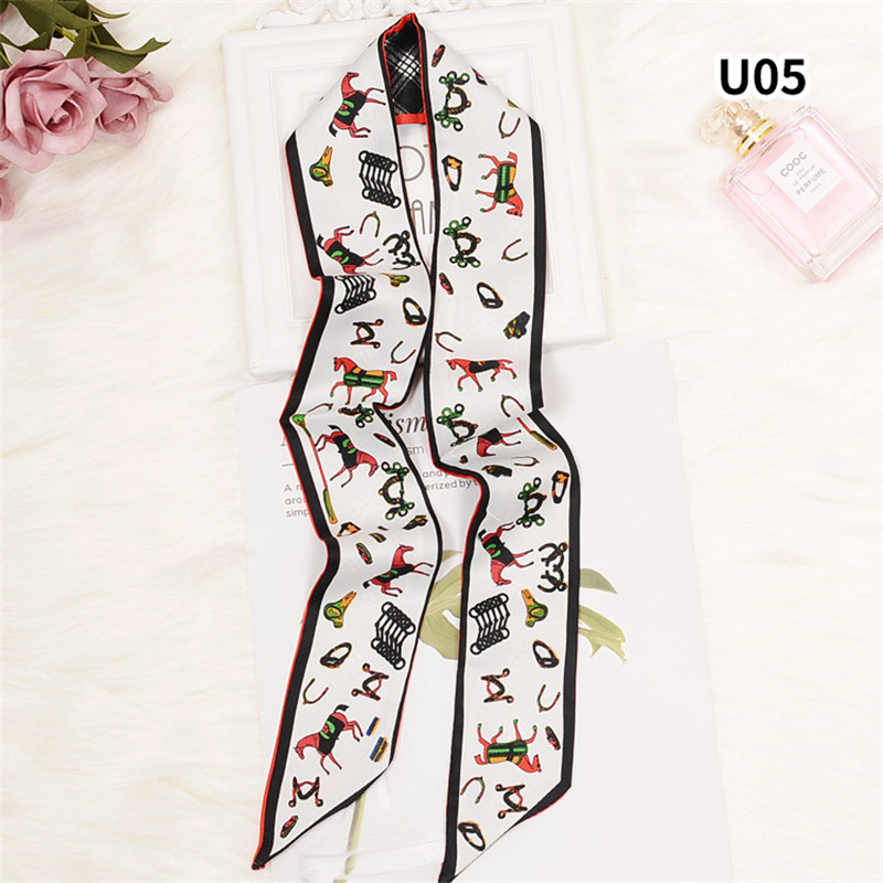 Horse Plaid Skinny Scarf Women - Luxury Bags Brands For Women recensione e prezzo