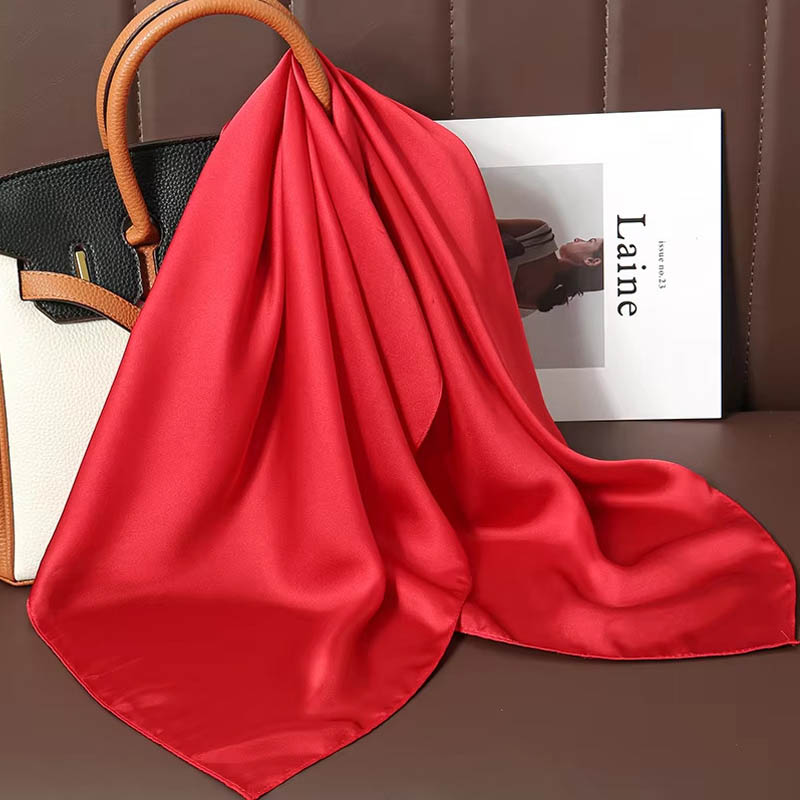 Luxury Solid Color Silk Square - Luxury Bags China recensione e prezzo
