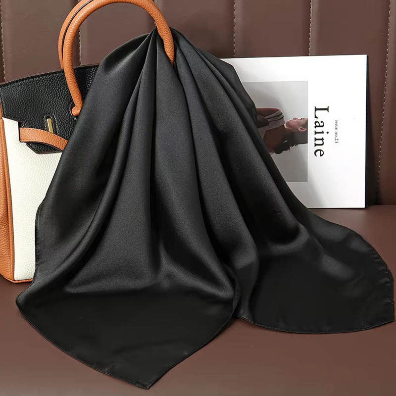 Luxury Solid Color Silk Square - Luxury Bags China recensione e prezzo