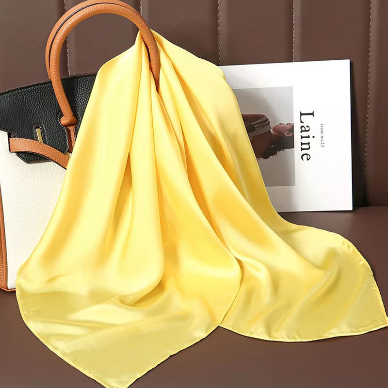 Luxury Solid Color Silk Square - Luxury Bags China recensione e prezzo