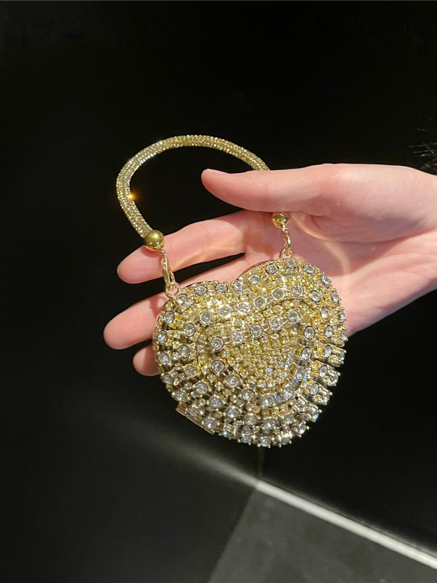 Luxury Small Bling Heart Shape - Luxury Bags For Women recensione e prezzo