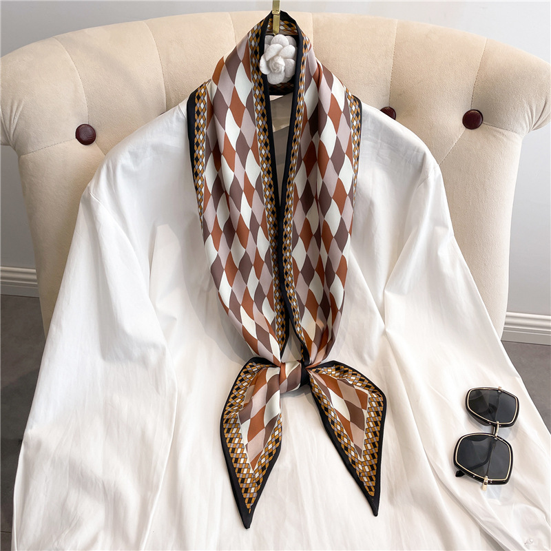 Fashion Print Long Silk Scarf  - Luxury Bags China recensione e prezzo