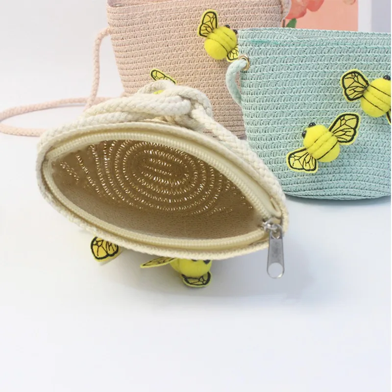 Children's Straw Crossbody Bag - Accordion Wallet Zip recensione e prezzo
