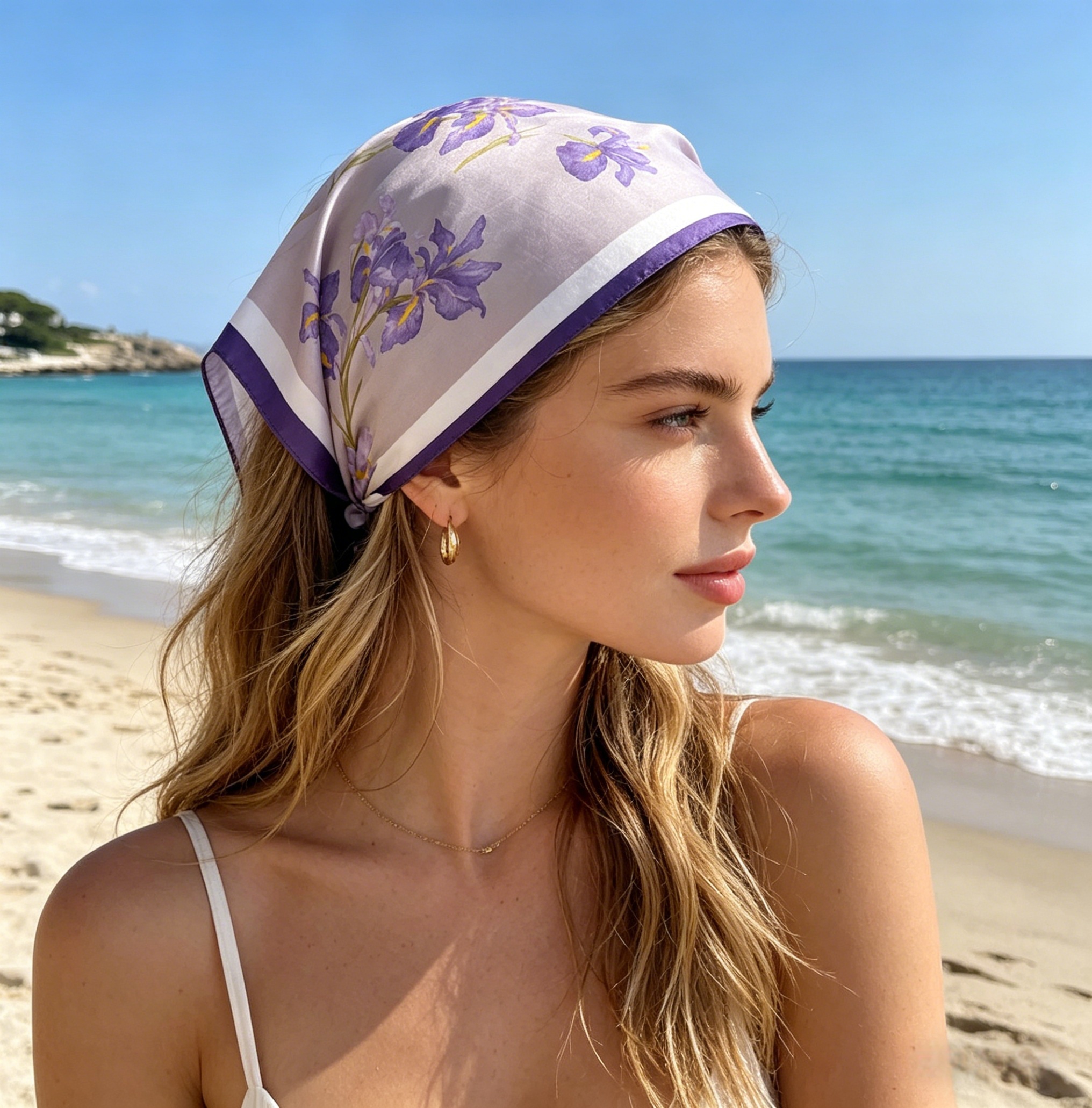 Luxury Floral Print 70cm Squar - Luxury Bags China recensione e prezzo
