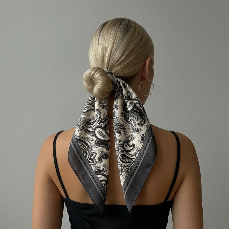 Luxury Satin Square Scarf Pais - Luxury Bags China recensione e prezzo