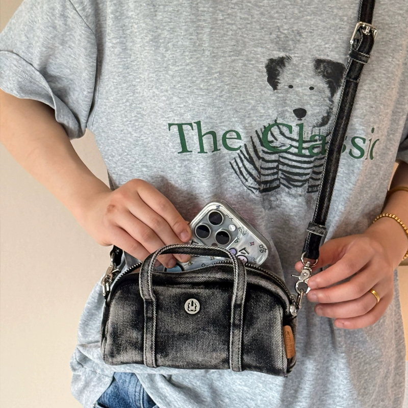 Korean Casual Mini Denim Box B - Luxury Bags For Women recensione e prezzo