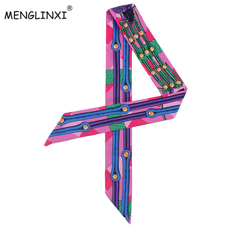 New Chain Print Small Silk Sca - Luxury Bags Brands For Women recensione e prezzo