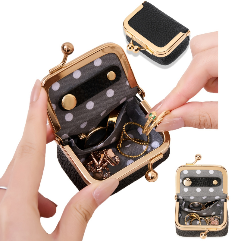 Mini Leather Coin Purse – with - Accordion Wallet Zip recensione e prezzo