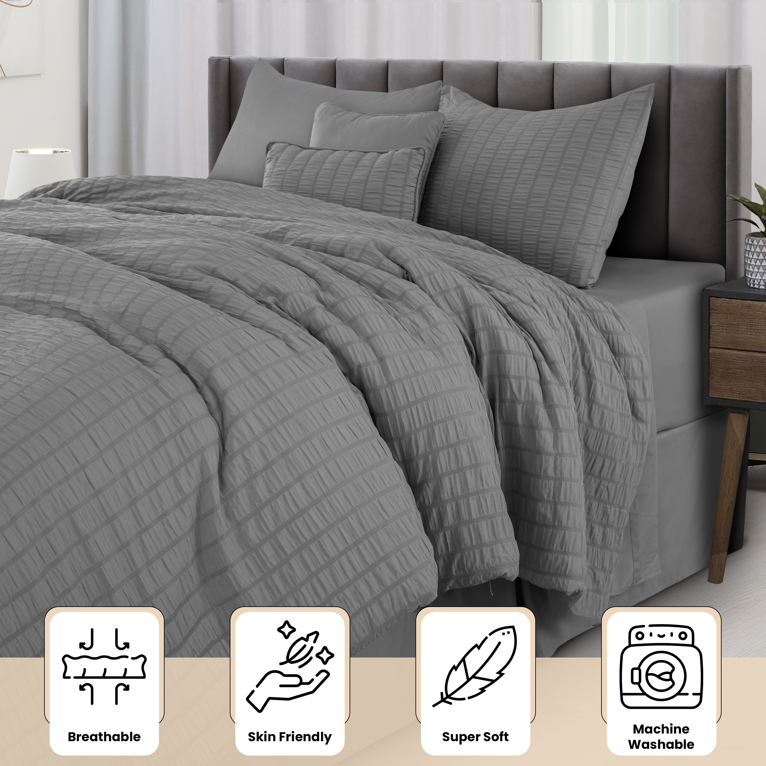 10-Piece Lightweight Comforter - Luxury Bags Dry Clean recensione e prezzo