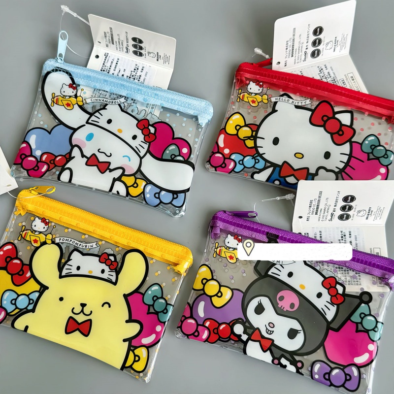 Kawaii Sanrio Hello Kitty Kuro - Accordion Wallet Zip recensione e prezzo