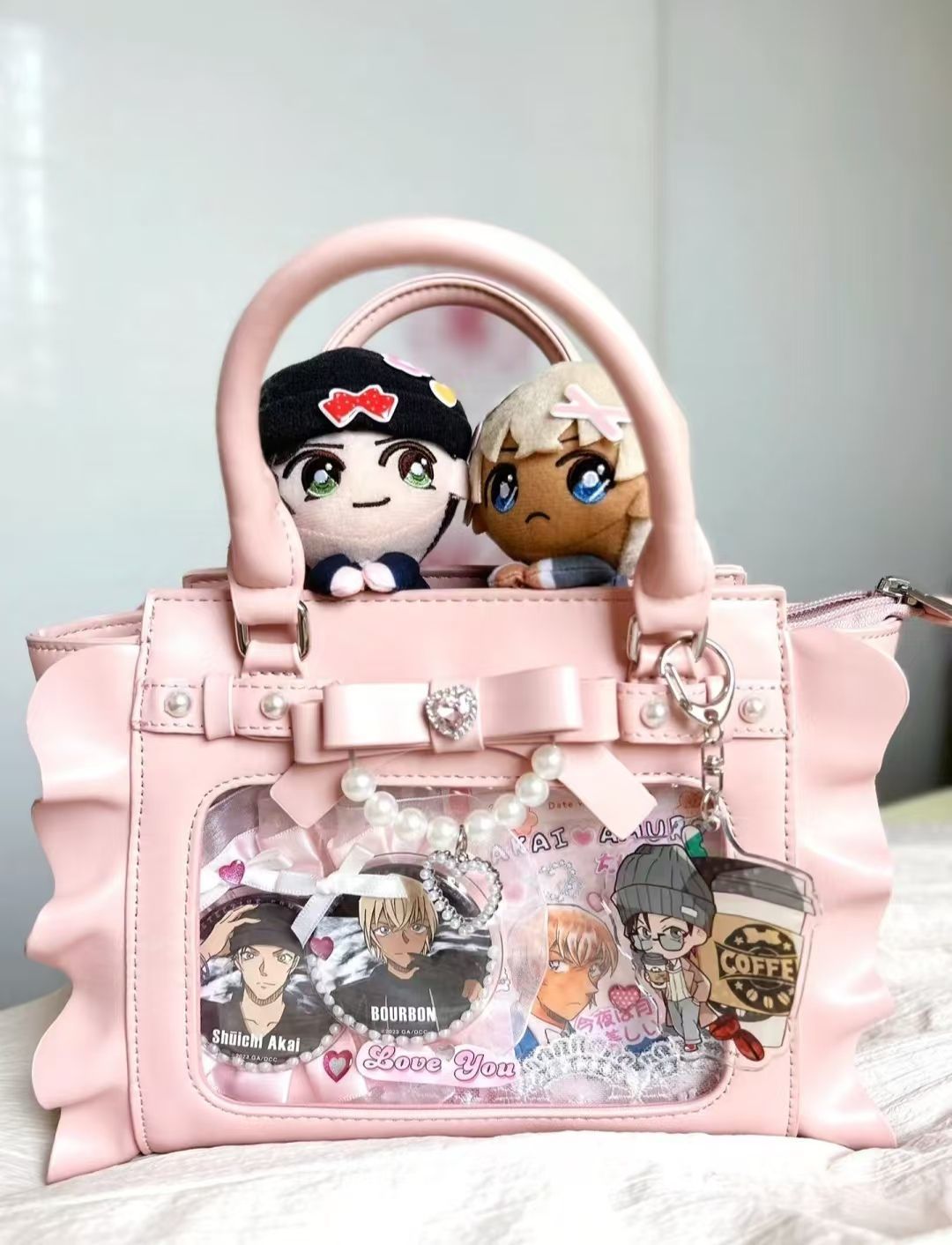 Harajuku Square Pink Ita Bag W - Accordion Wallet Zip recensione e prezzo