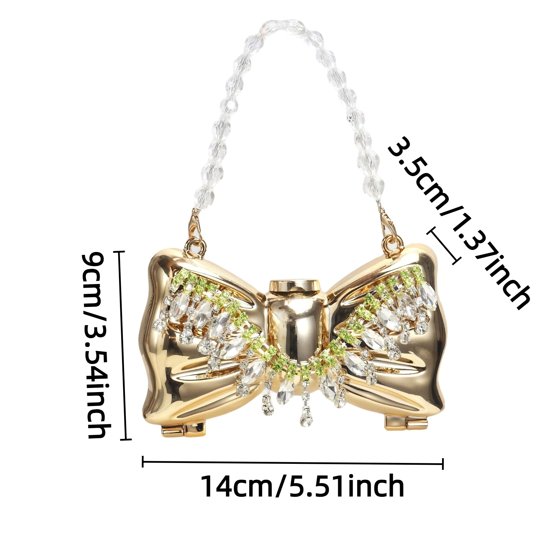 Luxury Fashion Metal Mini Hand - Luxury Bags Made recensione e prezzo